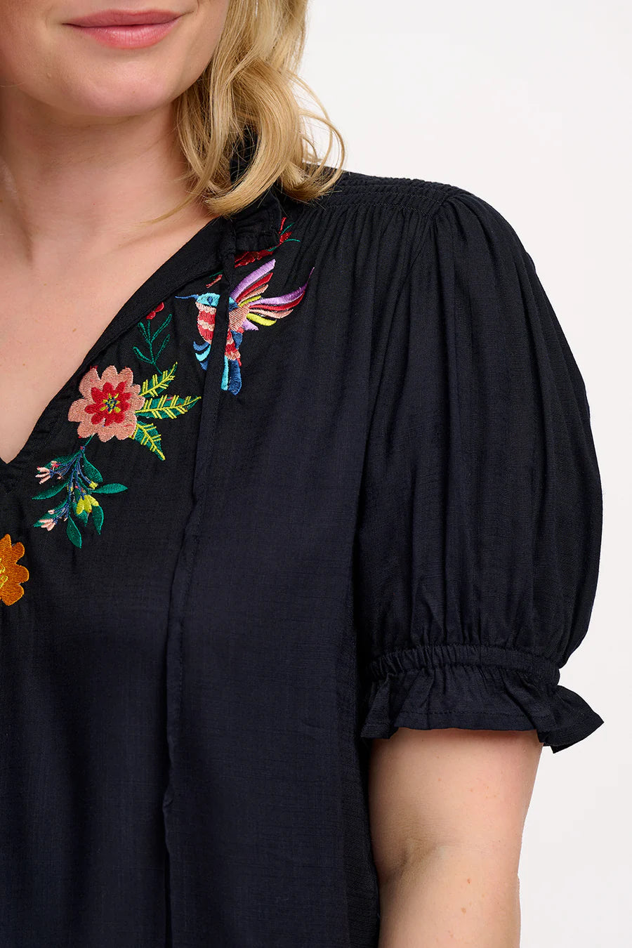 Spring Hummingbird Top