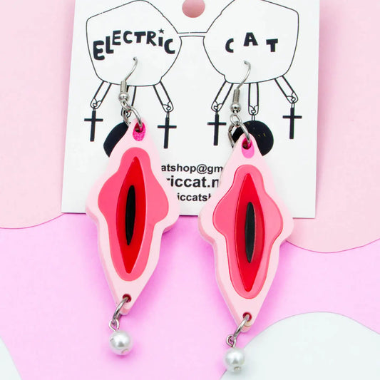 Vagina Earrings