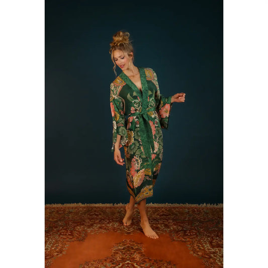Floral Fauna Robe