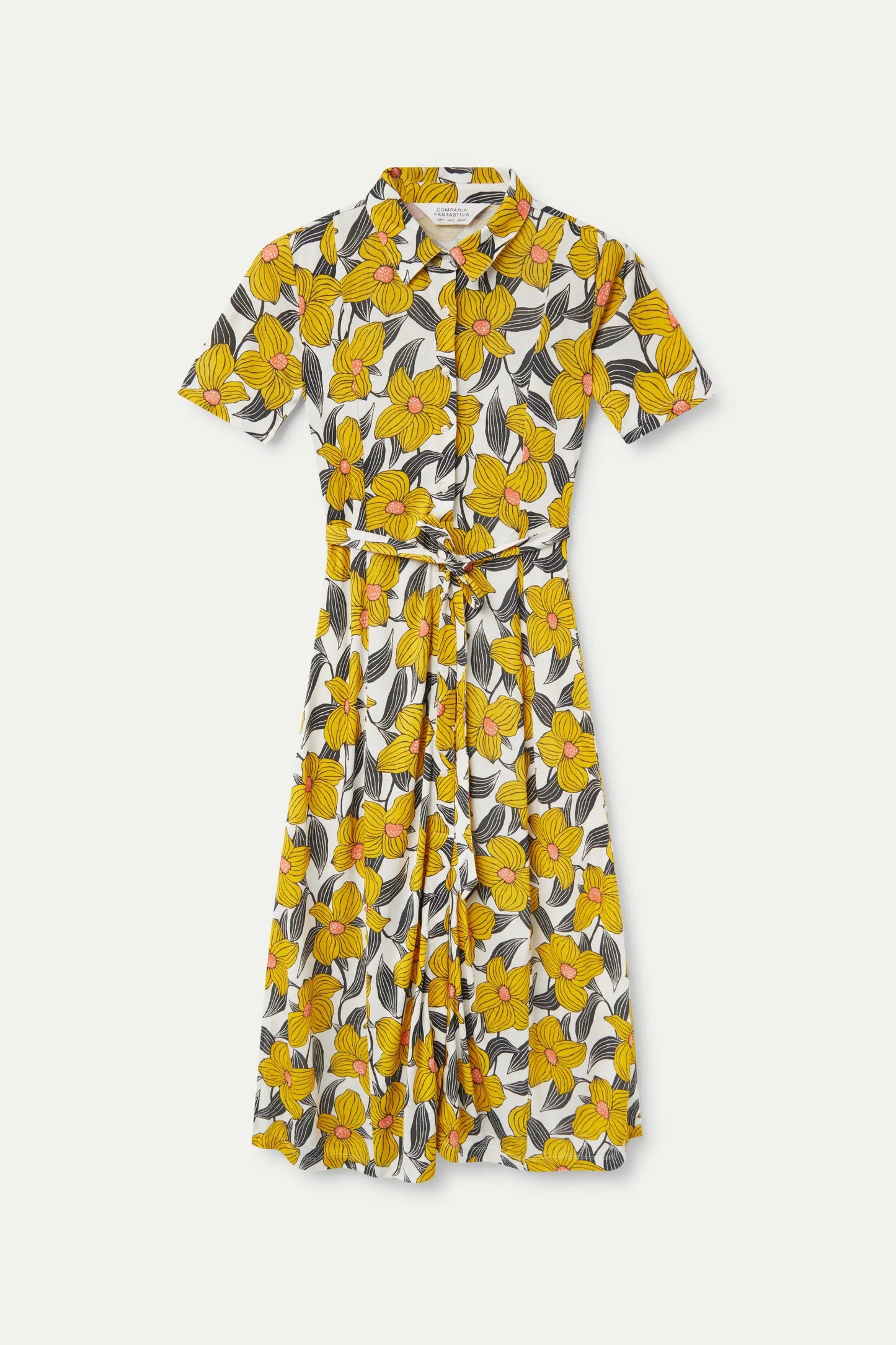 Pretty Yellow Flowers Dress