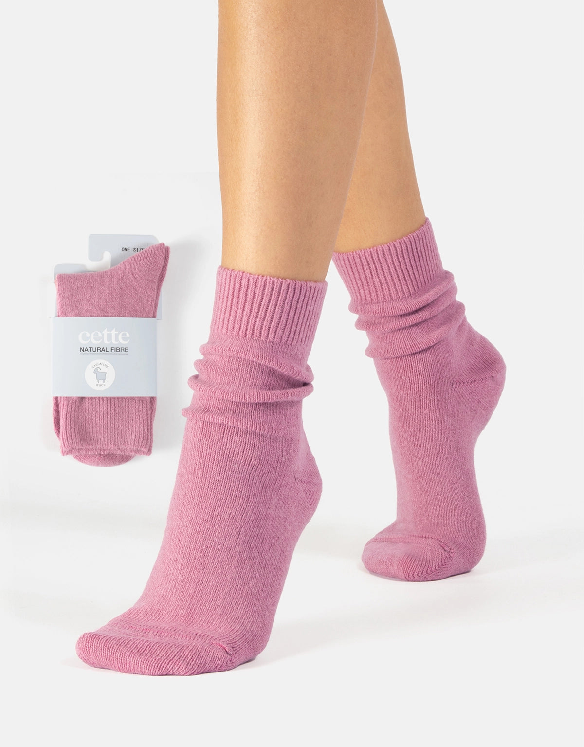 Cashmere Wool Blend Socks