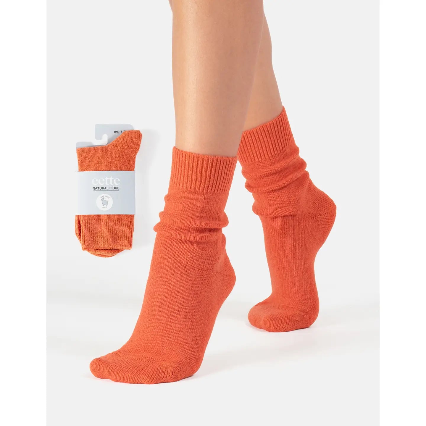 Cashmere Wool Blend Socks