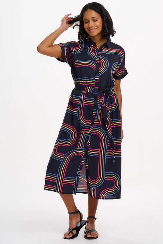 Summer Swirl Rainbow Swirl Dress