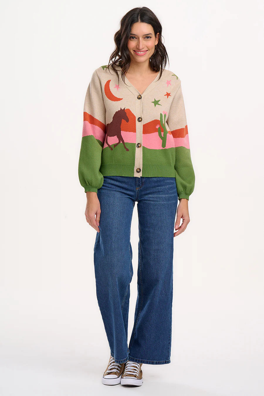 Giddy Up Sunset Sweater