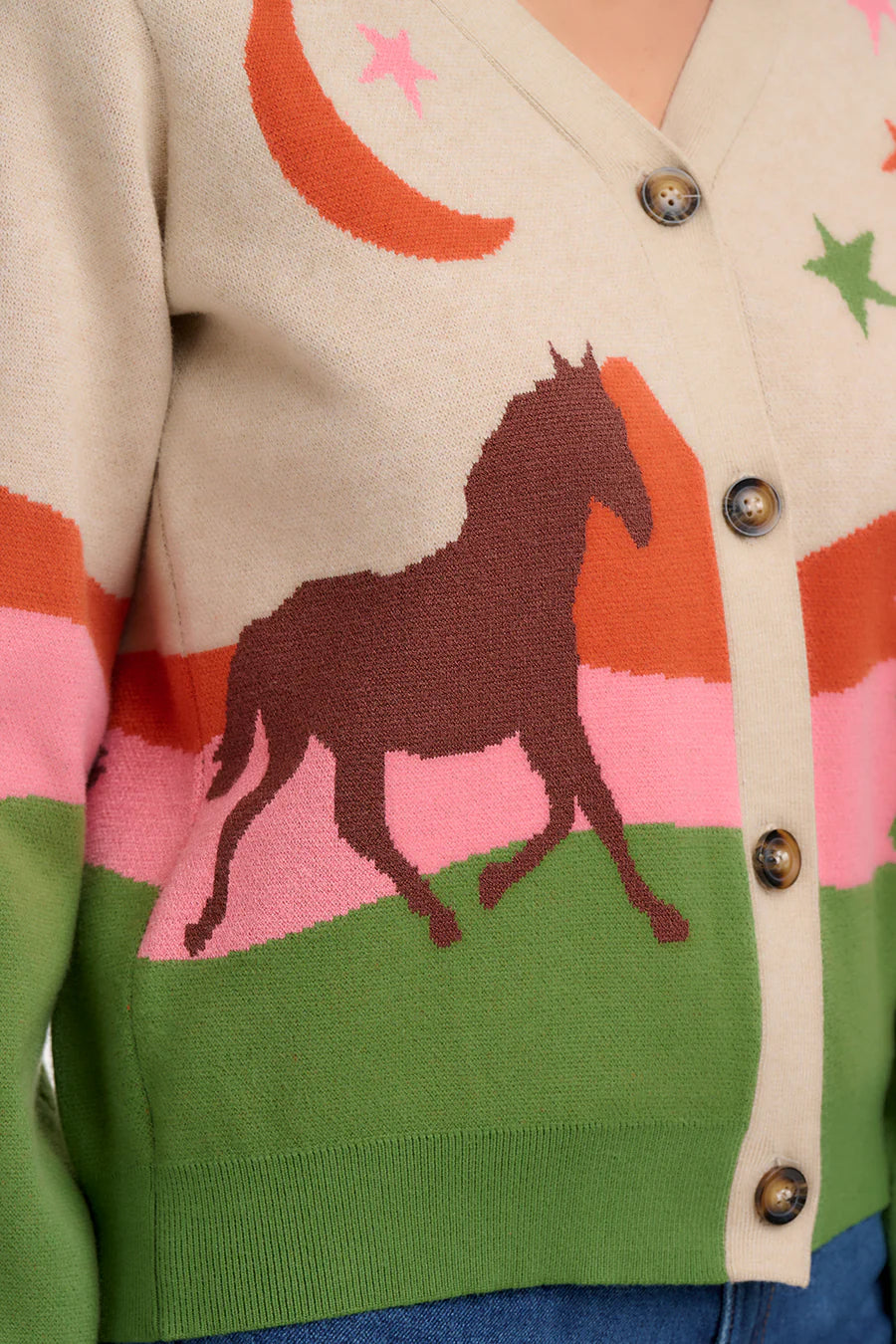 Giddy Up Sunset Sweater