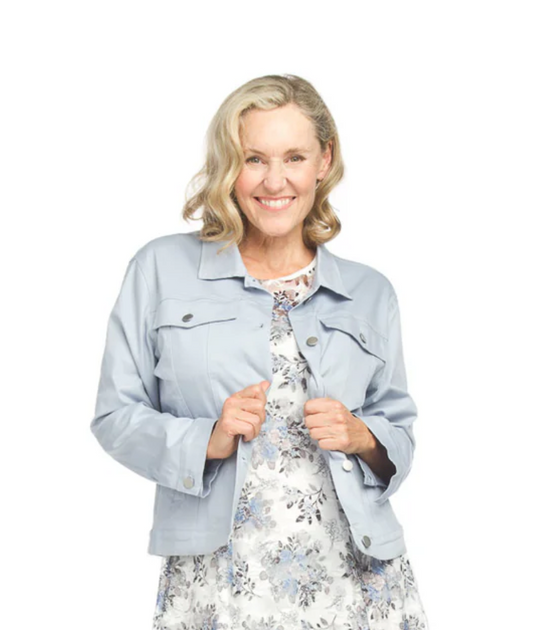 Baby Blue Jean Jacket