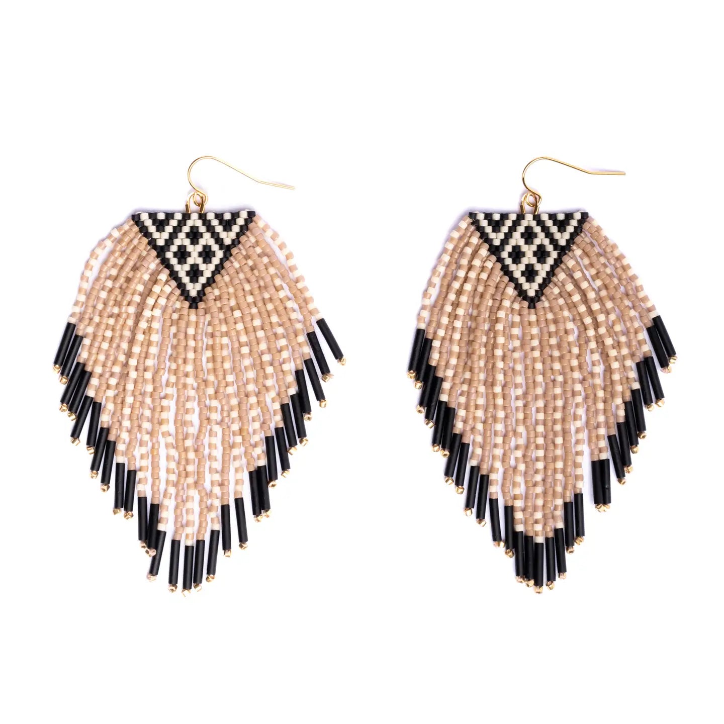 Beaded Tassle Earrings