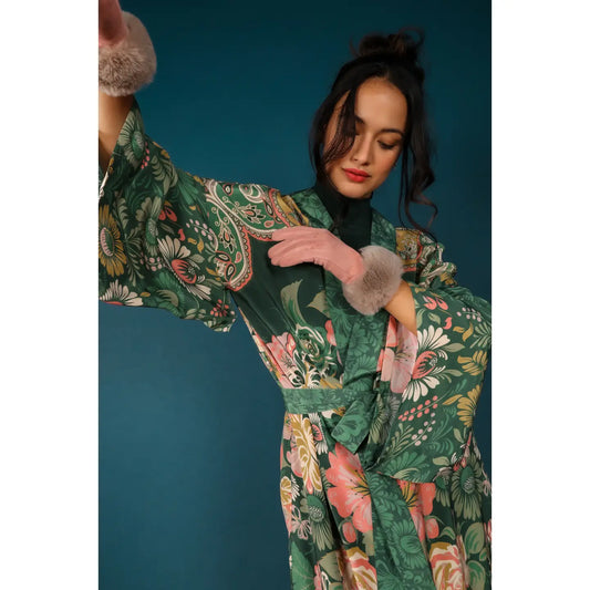 Floral Fauna Robe